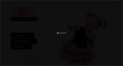 Desktop Screenshot of kokoshkids.com